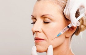 a patient receiving BOTOX for TMJ treatment