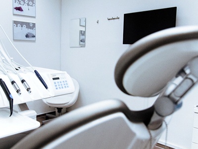 Dental chair at Delta Dental dentist in Milton