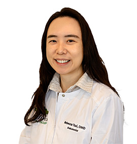 Milton dentist Doctor Rebecca Tsai