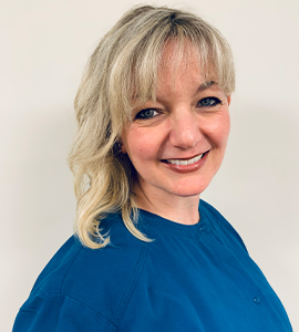 Lead dental assistant Dawn